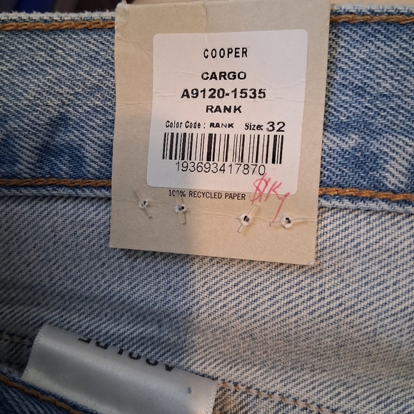 Agolde Cooper Cargo Jeans in Rank Size 32 NWT - Picture 8 of 10